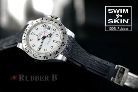 rolex 16570 rubber strap|Rolex explorer ii 16570 price.